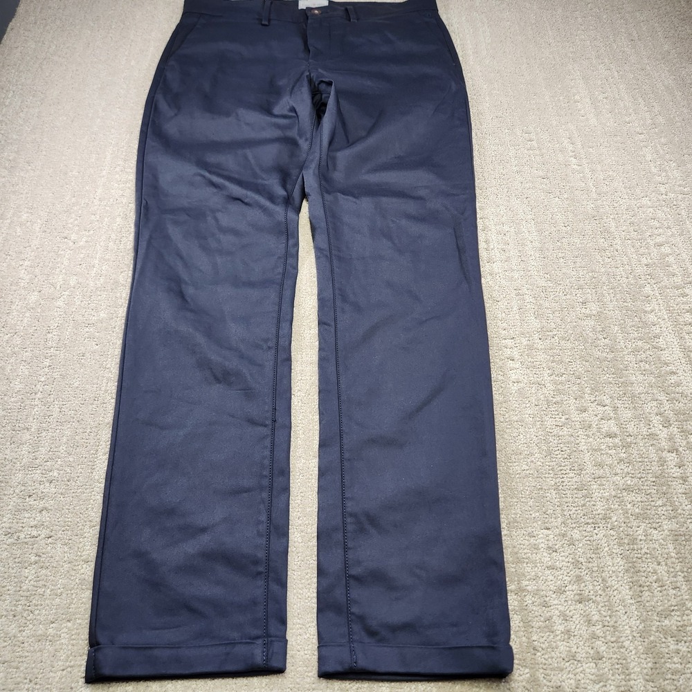 Cast Iron Pants‎ Men 34x32 Gray Stretch Rise Slim Fit Chino Modern